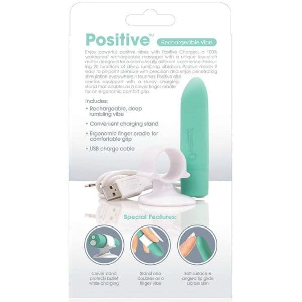 SCREAMING O - RECHARGEABLE MASSAGE POSITIVE GREEN 3